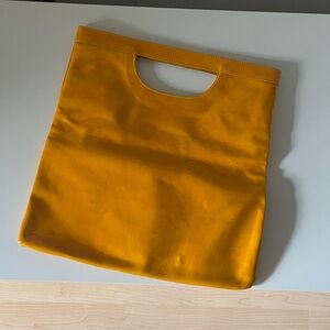 Nordstrom Mustard Leather Tote